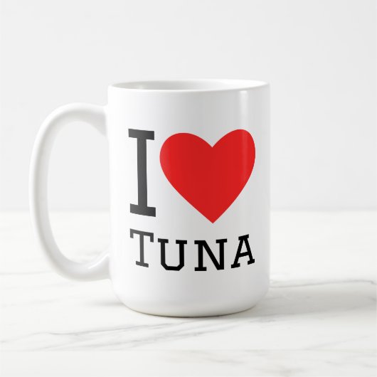 I love tuna koffiemok (Links)