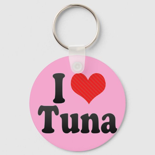 I Love Tuna Sleutelhanger (Voorkant)