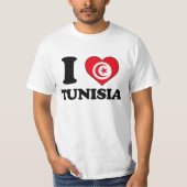 I love Tunisia T-shirt (Voorkant)
