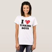 I love Turkish Boys T-shirt (Voorkant volledig)
