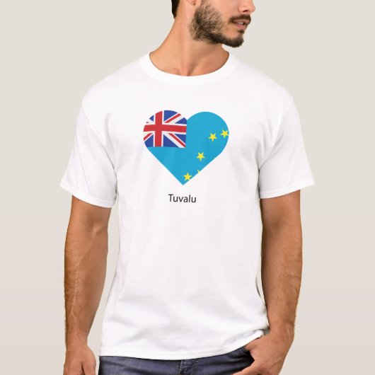 I Love Tuvalu T-shirt (Voorkant)