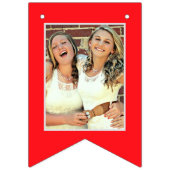 I Love U, Cute Hearts - Custom Photo Personised Vlaggetjes (Tweede vlag)