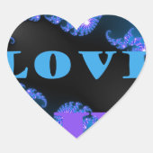 I Love U.png Hart Sticker (Voorkant)