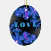 I Love U.png Keramisch Ornament (Rechts)