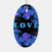 I Love U.png Keramisch Ornament (Rechts)