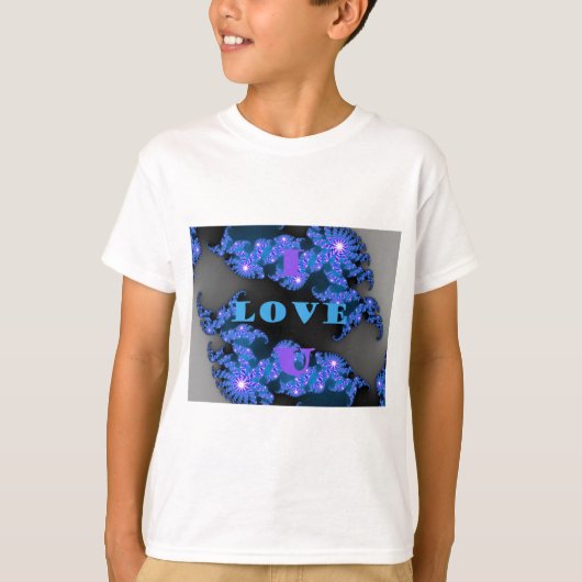 I Love U.png T-shirt (Voorkant)