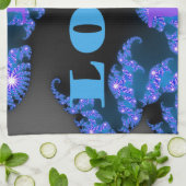 I Love U.png Theedoek (Gevouwen)