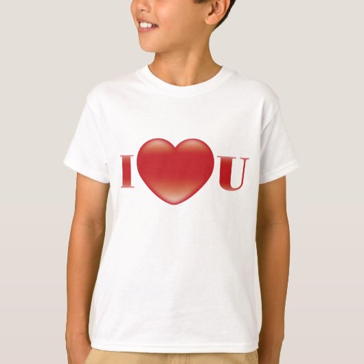 I_LOVE_U T-SHIRT (Voorkant)