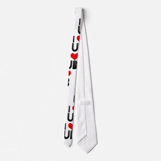 I Love UB Stropdas (Achterkant)