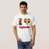 I love Uganda T-shirt (Voorkant volledig)