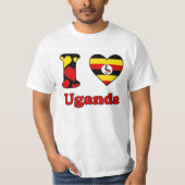 I love Uganda T-shirt (Voorkant)