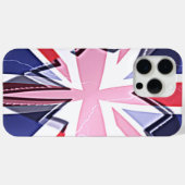"I Love UK" Kunstdruk Case-Mate iPhone Case (Achterkant (horizontaal))