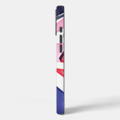 "I Love UK" Kunstdruk Case-Mate iPhone Case (Achterkant / Links)