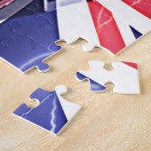 "I Love UK" Kunstdruk Legpuzzel (Zijkant)