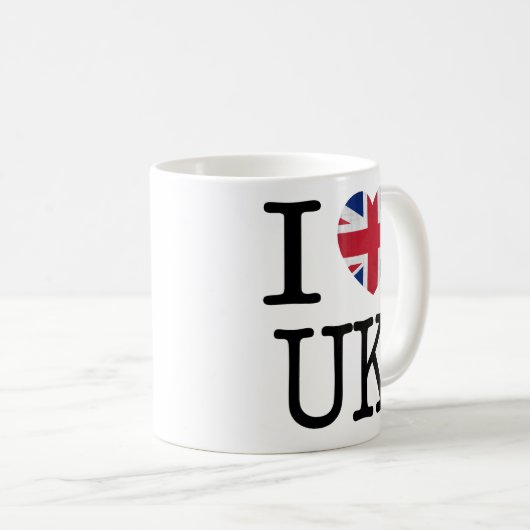 I Love UK Mok (Voorkant rechts)
