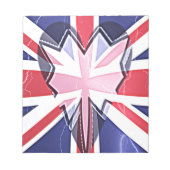 I Love UK Notitieblok (Voorkant)