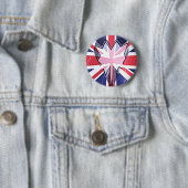 I Love UK Ronde Button 5,7 Cm (In situ)