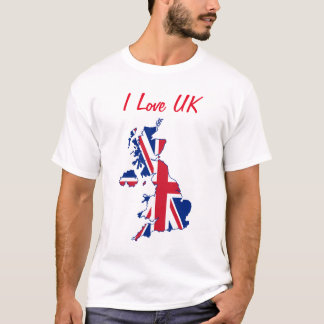 I Love UK T-shirt