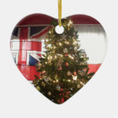 I Love UK Time Keramisch Ornament (Voorkant)