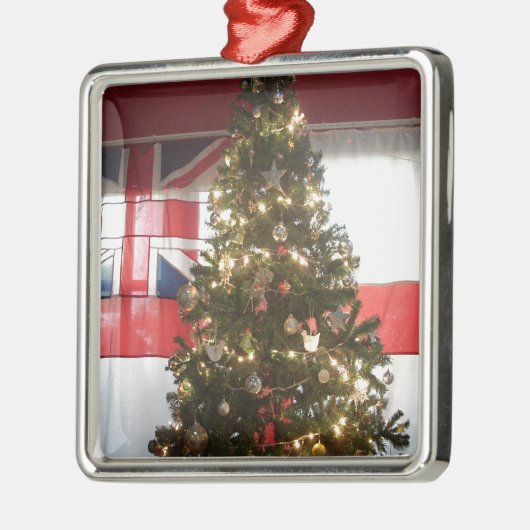 I Love UK Time Metalen Ornament (Links)