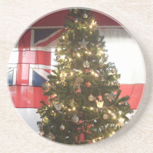 I Love UK Time Zandsteen Onderzetter