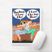 I Love Uke Mousepad Muismat (Met muis)