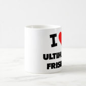 I Love Ultimate Frisbee Koffiemok (Center)