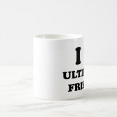 I Love Ultimate Frisbee Koffiemok (Center)