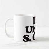 I Love Ulysses S Grant Koffiemok (Links)