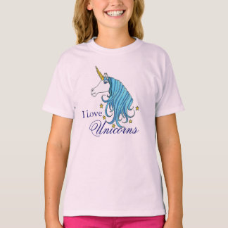 I Love Unicorns T-shirt