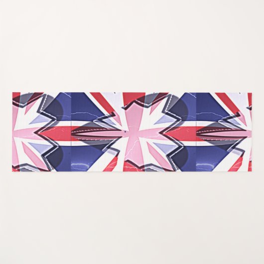 I Love United Kingdom Sports and Games Yogamat (Voorkant (horizontaal))