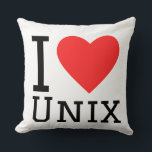 I love Unix  Kussen<br><div class="desc">I love Unix ,  for tech lovers</div>