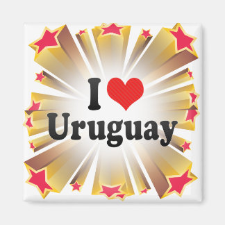 I Love Uruguay Magneet