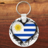 I Love Uruguay Sleutelhanger (Voorkant)
