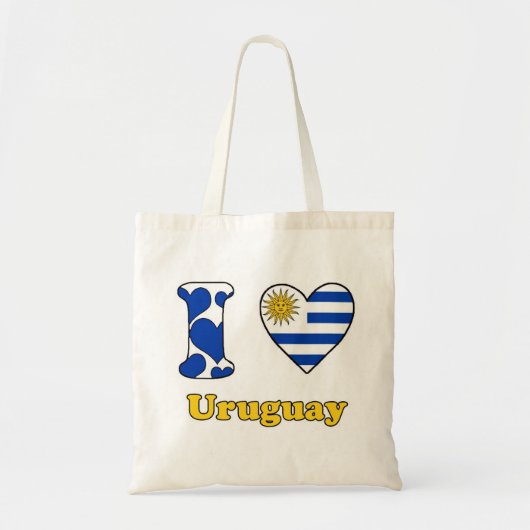 I love Uruguay Tote Bag (Voorkant)