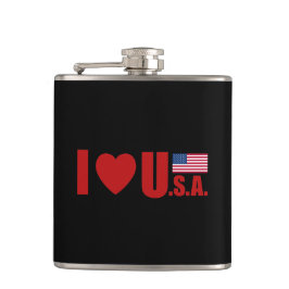 I Love Usa Heupfles