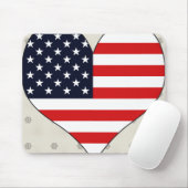 I Love Usa Muismat (Met muis)