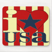 I Love USA Muismat (Voorkant)