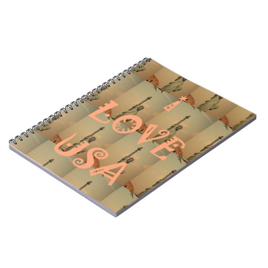 I Love USA Notitieboek (Linkerzijde)