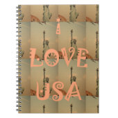 I Love USA Notitieboek (Voorkant)