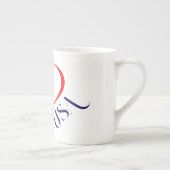 I Love USA Porselein Kop (Rechts)