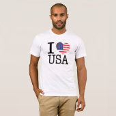 I Love USA Shirt (Voorkant volledig)