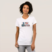I Love USA T-Shirt (Voorkant volledig)
