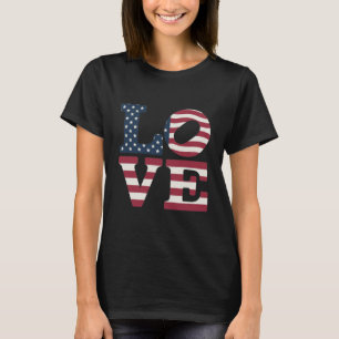 I Love USA T-shirt
