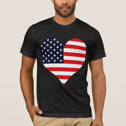 I Love Usa T-shirt (Voorkant)