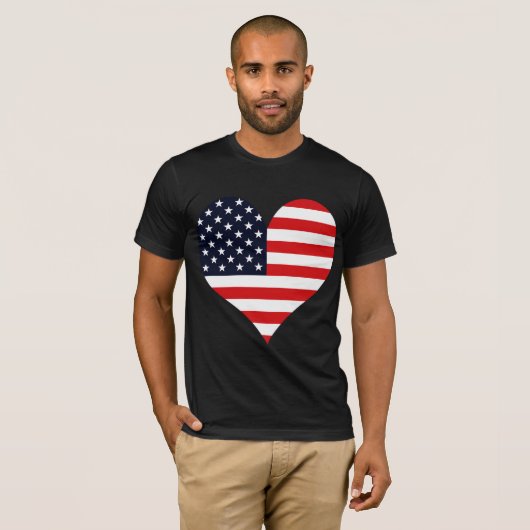 I Love Usa T-shirt (Voorkant volledig)