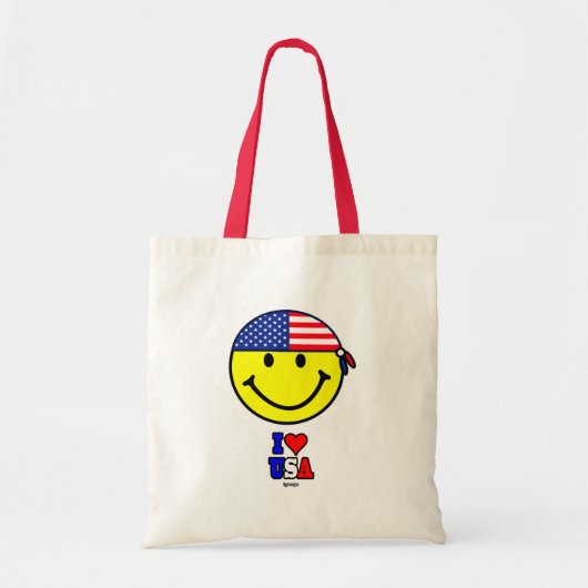 I LOVE USA TOTE BAG (Voorkant)
