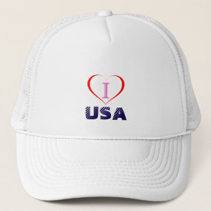 I Love USA Trucker Pet