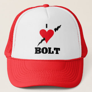 I Love (Usain)BOLT Trucker Pet