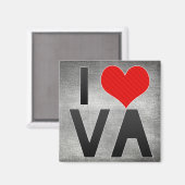 I Love VA Magneet (Voorkant / Achterkant)